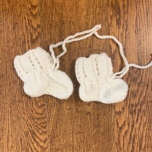 (3/$18) Handmade Baby Booties